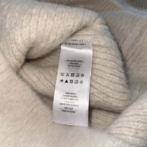 Alexa Chung Alexachung Ivory White Cream Hampton Brushed Alpaca Sweater Jumper - Picture 15 of 17